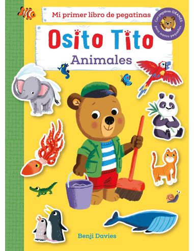 Osito Tito. Mi Primer Libro De Pegatinas. Animales