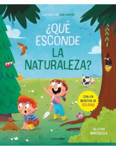 ¿Qué Esconde La Naturaleza? Libro Con Solapas