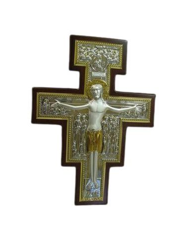 Cruz San Damian 22,6X32Cm Plataºººº