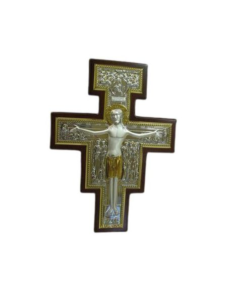 Cruz San Damian 22,6X32Cm Plataºººº