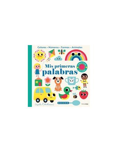 Mis Primeras Palabras. Con Solapas De Tela Y Un Espejo