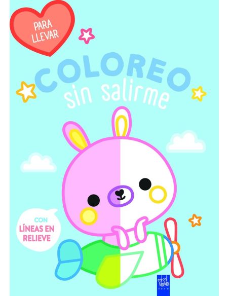 Coloreo sin salirme-para llevar. conejo