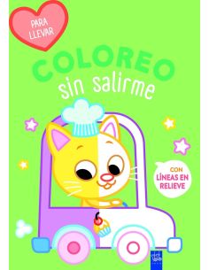 Coloreo Sin Salirme-Para Llevar. Gato