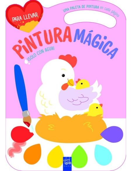 Pintura Mágica. Gallina