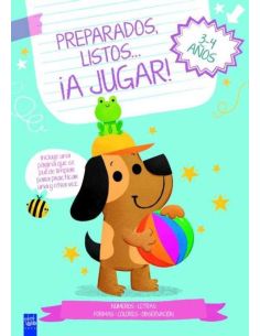 Preparados, Listos... ¡A Jugar! 3-4 Años Azul