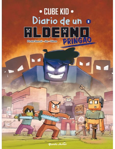 Minecraft. Diario De Un Aldeano Pringao. Cómic 8