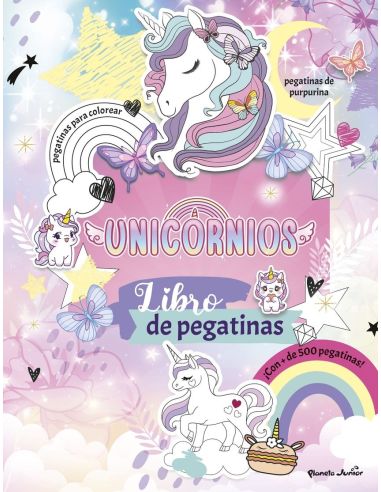 Unicornios. Libro De Pegatinas