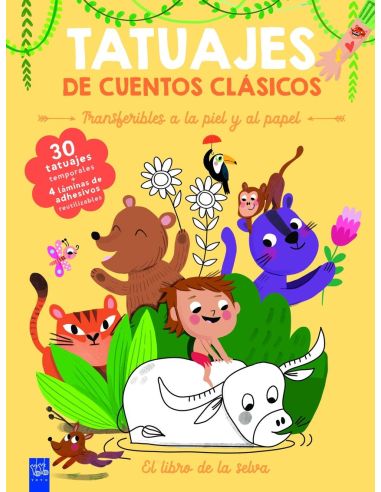 Tatuajes De Cuentos Clásicos. El Libro De La Selva