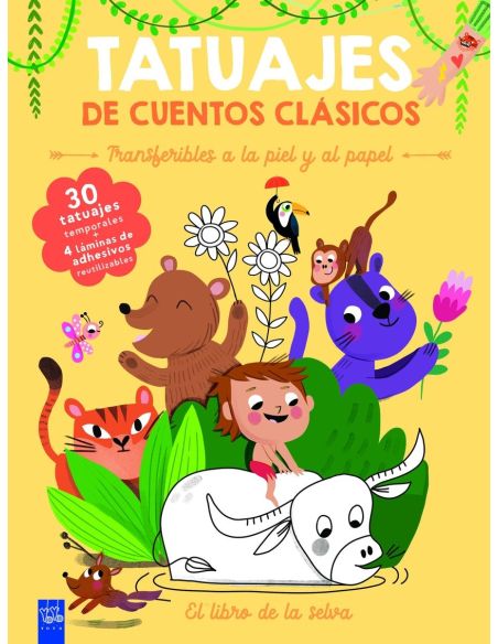 Tatuajes De Cuentos Clásicos. El Libro De La Selva
