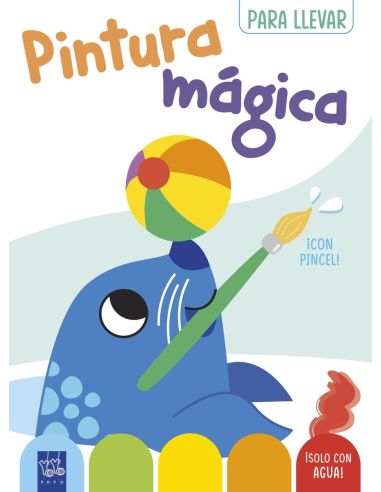 Pintura Mágica Para Llevar. Foca
