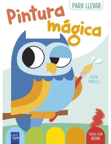 Pintura Mágica Para Llevar. Búho