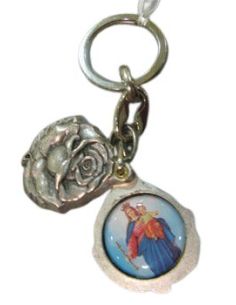 Llavero Rosa Auxiliadora/D. Bosco