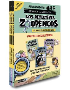 Pack Aprende A Leer Con... ¡Los Detectives Zoopencos! 1, 2 Y 3: En Letra