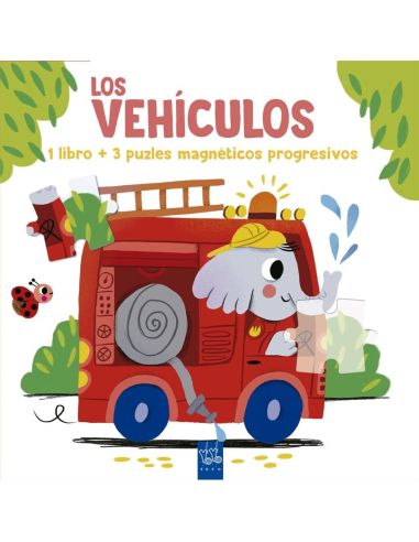 Lee Y Juega Con Puzles Magnéticos. Los Vehículos