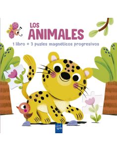 Lee Y Juega Con Puzles Magnéticos. Los Animales