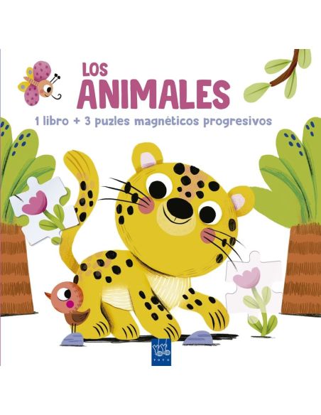 Lee Y Juega Con Puzles Magnéticos. Los Animales