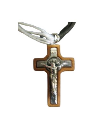 Cruz 3 Cm. Olivo Metal San Benito