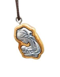 Colgante Olivo Maternidad Metal