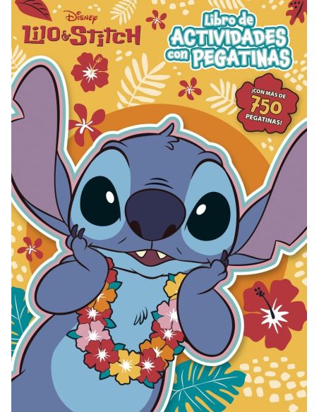 Lilo & stitch. libro de actividades con pegatinas