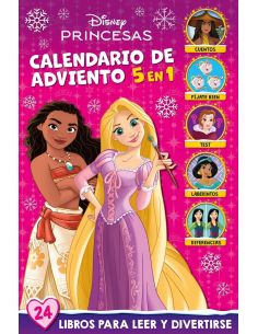 Princesas. Calendario De Adviento 5 En 1