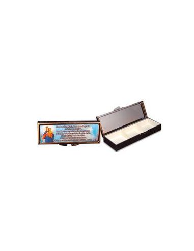 Pastillero Metal 85X30Mm Ave Maria Auxiliadora