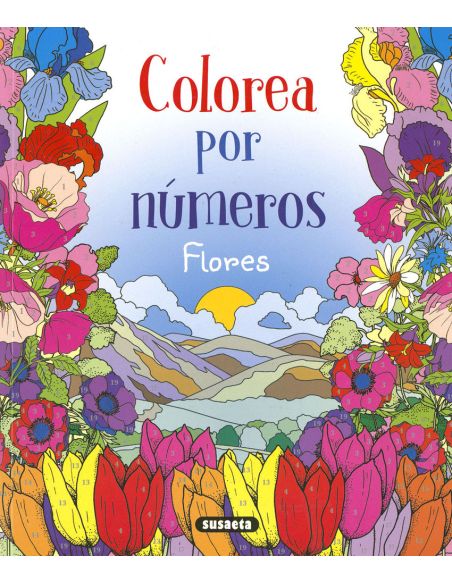 Flores, Colorea Por Números
