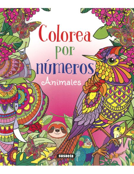 Animales, Colorea Por Números