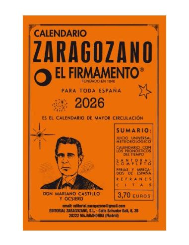 Calendario Zaragozano 2026