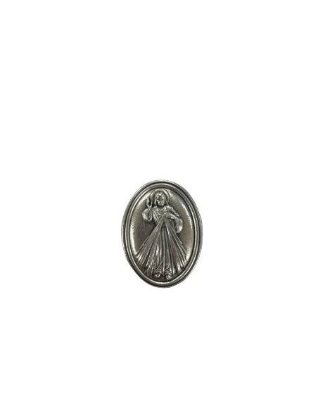 Iman Metal 40X30Mm Misericordia De Jesús