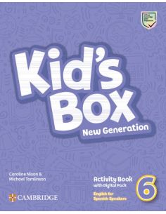 Kid'S Box New Generation English For Spanish Speakers Level 6 Activity Book With Home Booklet And Digital Pack