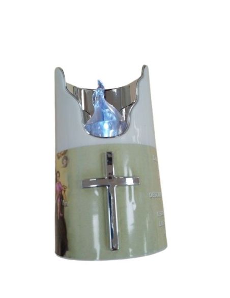 Vela Electrica Batt1200H C/Pila 75X125Mm Virgen Carmen