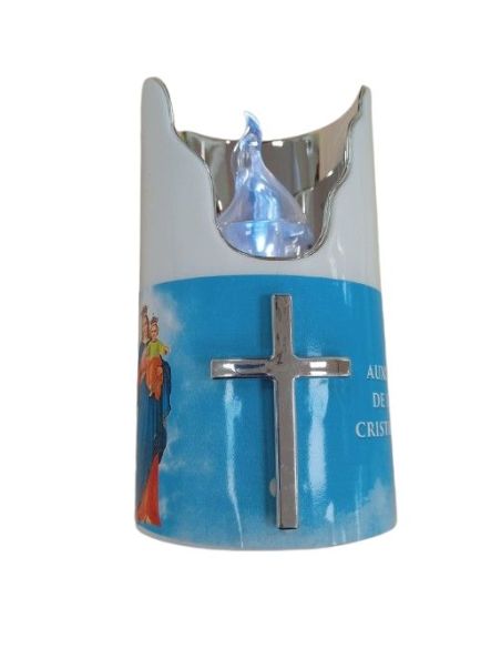 Vela Electrica Batt1200H C/Pila 75X125Mm Auxiliadora