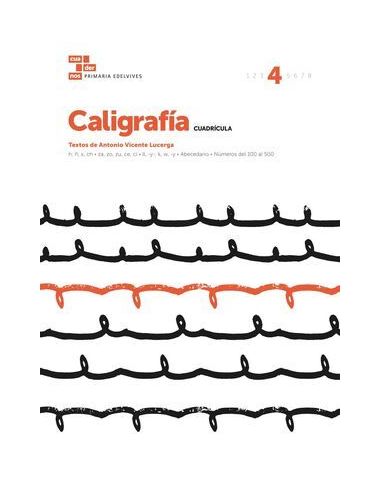 Cuaderno Caligrafía 4 (Cuadrícula)
