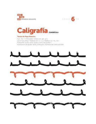 Cuaderno Caligrafía 6 (Cuadrícula)