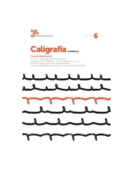 Cuaderno Caligrafía 6 (Cuadrícula)