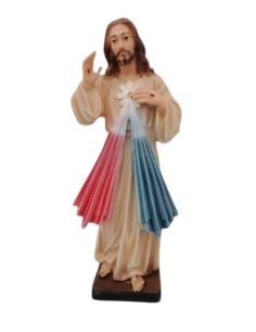 Jesus Misericordioso Resina Marmol 20Cm
