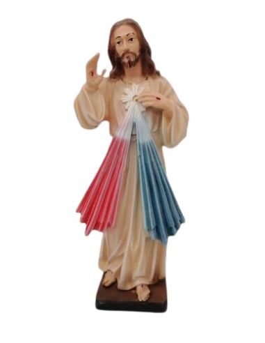 Jesus Misericordioso Resina Marmol 20Cm