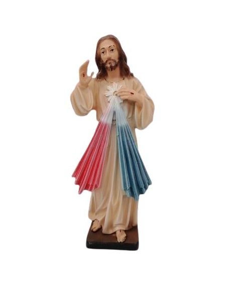 Jesus Misericordioso Resina Marmol 20Cm