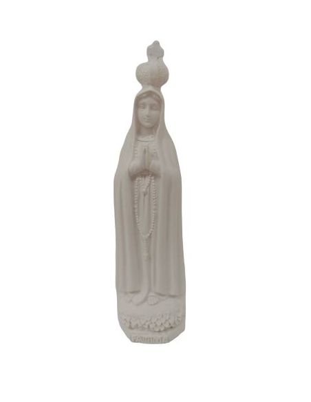Fatima Resina Blanca 12Cm