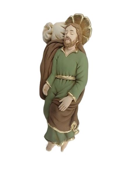San José Dormido Resina 23 Cm Color