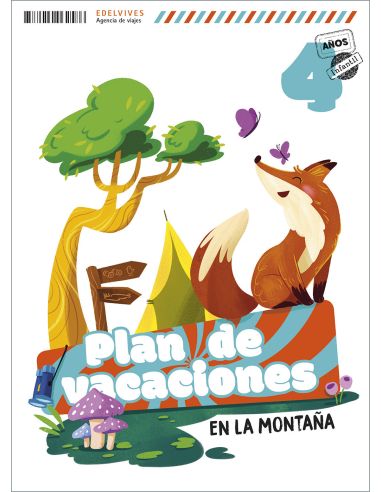 Cuaderno de Vacaciones 4 años