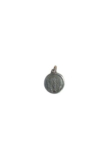 Medalla V. Pilar  Plata Baño 5µm 14Mm