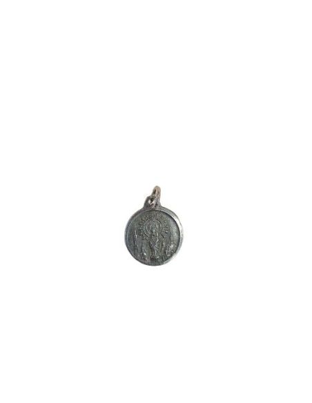 Medalla V. Pilar  Plata Baño 5µm 14Mm