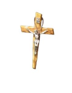 Crucifijo Madera Olivo, Mediano