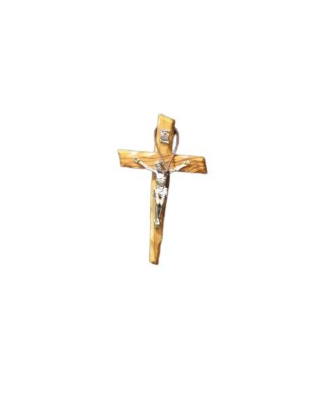 Crucifijo Madera Olivo, Mediano