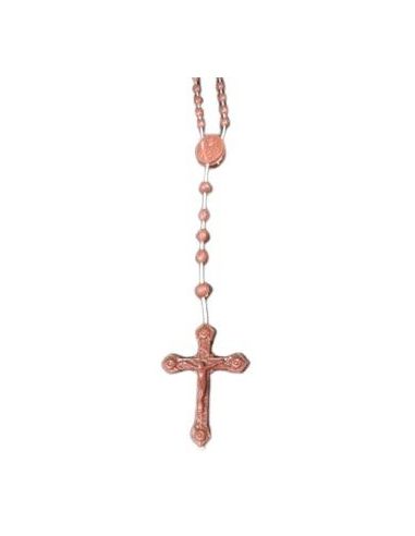 Rosario Plastico Marron