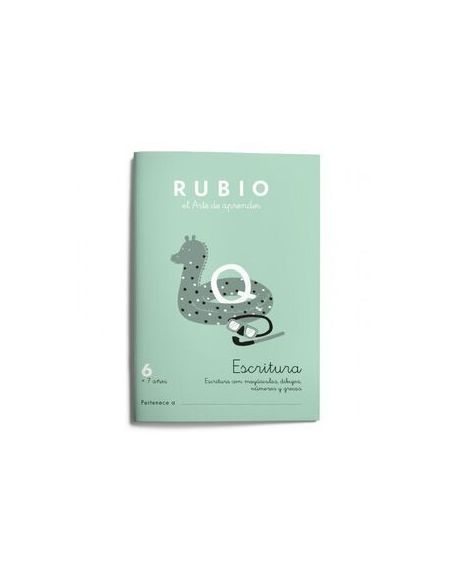 Escritura Rubio 6