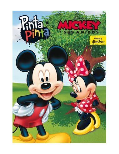 Mickey Y Sus Amigos. Pinta Pinta