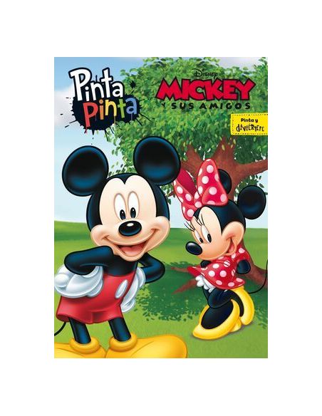 Mickey Y Sus Amigos. Pinta Pinta