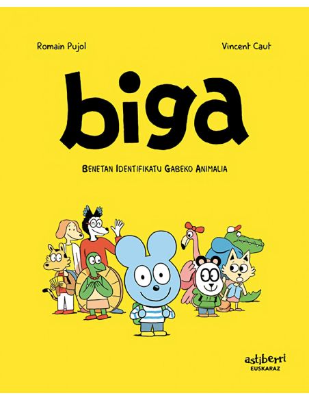 Biga. Benetan Identifikatu Gabeko Animalia (Avni = Euskara)